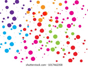 abstract splatter color background design. illustration vector design