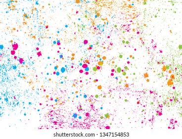 abstract splatter color background. illustration vector design