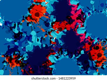 abstract splatter paint color design background, splatter pattern background design, illustration vector background design.