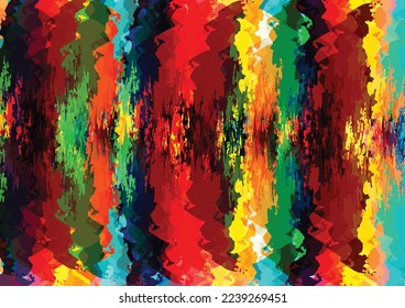 Abstract splatter paint colorful background design. illustration vector design.