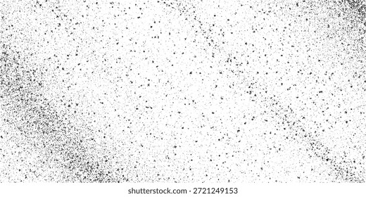 Textura de espalhamento abstrato, partículas ásperas de manchas e ruído xerox sujo, fundo de grãos de impressão retro com sensação de aflição, ilustração vetorial