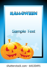 abstract spooky halloween background, illustration