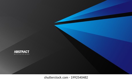 abstract sport background with blue and dark color