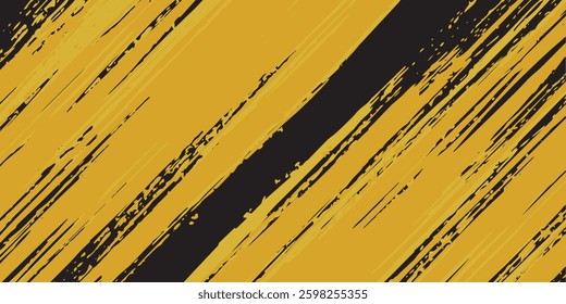 Abstract Sport Background with Cyan and Yellow Brush Texture and Halftone Effect. Grunge Background