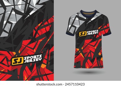 Abstract sport background grunge texture pattern for soccer jersey downhill cycling football gaming