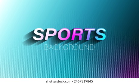 Abstract sport background with motion elements, vector illustration