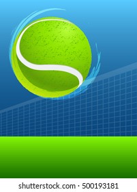 abstract sport background tennis. vector