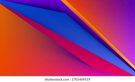 ABSTRACT SPORT DARK BACKGROUND WITH TRIANGLE GEOMETRIC SHAPES GRADIENT COLORFUL DESIGN VECTOR TEMPLATE GOOD FOR MODERN WEBSITE, WALLPAPER, COVER DESIGN, LANDING PAGE