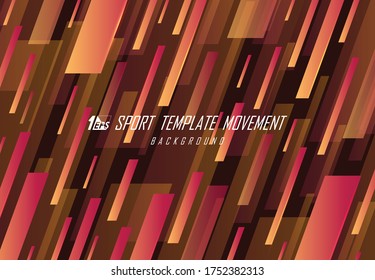 Abstract sport design of line pattern shape artwork background. Decorate for ad, poster, artwork, template design, print. illustration vector eps10
