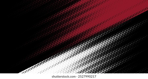 Abstract Sport Grunge Style Background. Grunge white end red Texture In Dark Background. vector