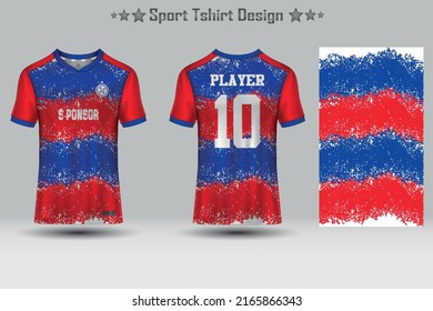 Abstract Sport Jersey Template Pattern