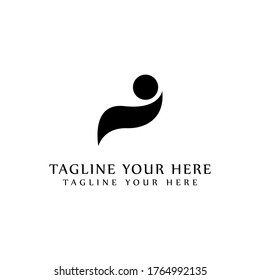 abstract sport logo design template. vector illustration. 