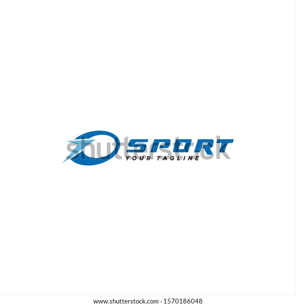 Abstract Sport\
Logo design template for modern\
logo