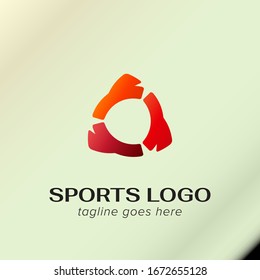 Abstract Sport Logo Template your product, event, business, company, association. Circle Icon Logo