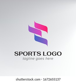 Abstract Sport Logo Template your product, event, business, company, association. Letter E Logo. E Monogram