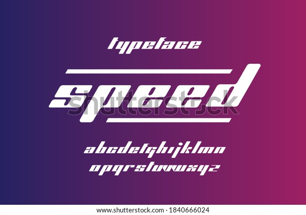Abstract sport modern alphabet fonts.\
Typography design for sport, technology, fashion, digital, future\
creative logo font. vector\
illustration