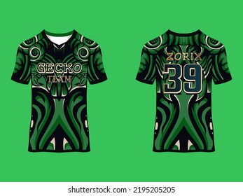 Abstract Sport Short raglan sleeve jersey Wear