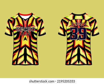 Abstract Sport Short raglan sleeve jersey Wear