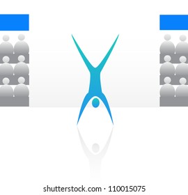 Abstract sport symbol such a logo