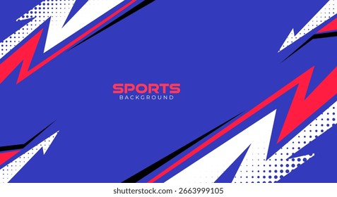 Vector de diseño de fondo deportivo Abstractas