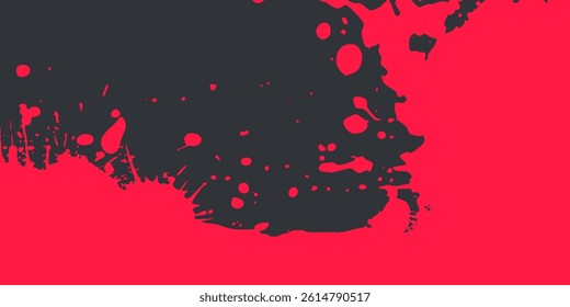 Abstract Sports Background with Red and Purple Brush Texture and Halftone Effect. Retro Grunge Background for Banner or Poster Design