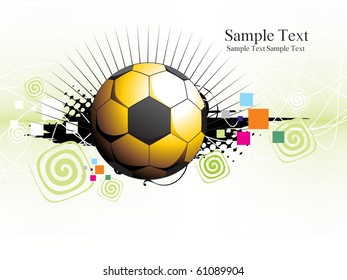 abstract sports background, vector illustration