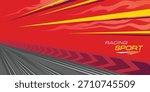 Abstract  Sports Day Background Vector. Racing Sports Background Vector Illustration