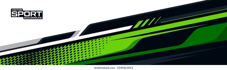 Abstract sporty background with exclusive colors. Abstract racing graphic design, vector design for vehicle wrap, t-shirt, jersey, gamer, esport, racing car, rally, and adventure ready to print.