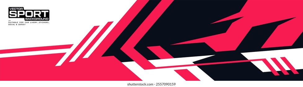 Abstract sporty background with exclusive colors. vector design for vehicle wrap, t-shirt, jersey, gamer, esport, racing car, and banners, ready to print.