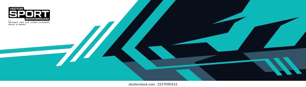 Abstract sporty background with exclusive colors. vector design for vehicle wrap, t-shirt, jersey, gamer, esport, racing car, and banners, ready to print.