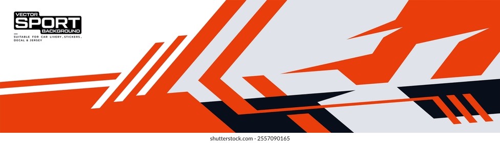 Abstract sporty background with exclusive colors. vector design for vehicle wrap, t-shirt, jersey, gamer, esport, racing car, and banners, ready to print.