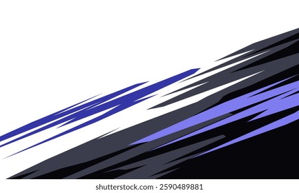 Abstract sporty background with exclusive colors. Abstract racing graphic design, vector design for vehicle wrap, t-shirt, jersey, gamer, esport, racing car,