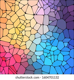 Abstract spot holiday pattern. Vector background. Drop ornament