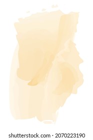 Abstract spot on a white background. Watercolor background. Vector illustration.