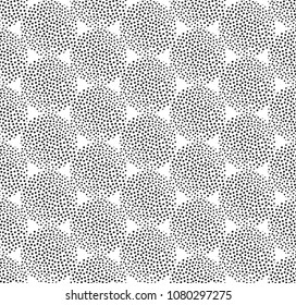 Abstract spot seamless pattern. Geometric round shape dotted texture