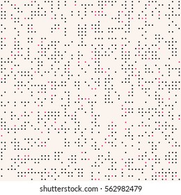 Abstract spot seamless pattern. Vector background texture