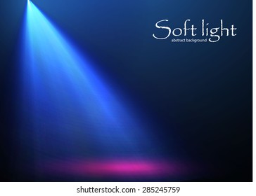 Abstract spotlight background. Vector illustration