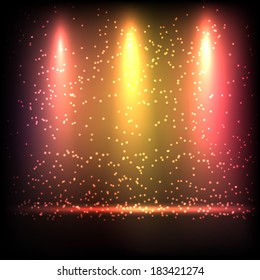 Abstract spotlight background. Vectot eps10.