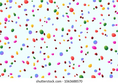 Abstract spots. Background of art rain drop in glass with colored gradient.