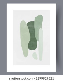 Abstrakte Flecken boho fantasy wall Art Print. Zeitgenössischer dekorativer Hintergrund mit Fantasie. Printable minimale abstrakte Plakate. Wandbilder für Innenarchitektur.
