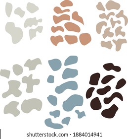 puntos abstractos. Se puede utilizar para realizar composiciones