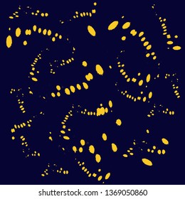 Abstract spots on a dark background. Stars, galaxy, space. Vector background