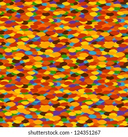 Abstract spots seamless pattern , motley and clear like harlequin attire. Endless background