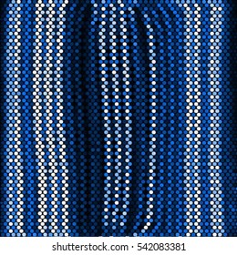 Abstract spotted blue background. Polka dot vector illustration