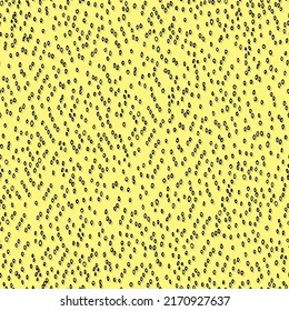abstract spotted brush strokes vector seamless pattern