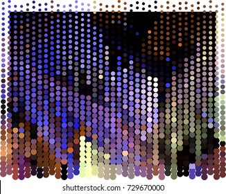 Abstract spotted halftone background. Design element for book covers, presentations layouts, title backgrounds. Vector clip art.