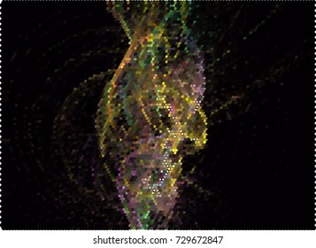 Abstract spotted halftone background. Design element for book covers, presentations layouts, title backgrounds. Vector clip art.