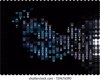 Abstract spotted halftone background. Design element for book covers, presentations layouts, title backgrounds. Vector clip art.