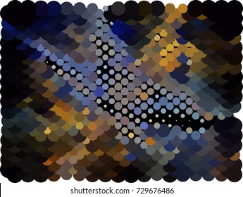 Abstract spotted halftone background. Design element for book covers, presentations layouts, title backgrounds. Vector clip art.
