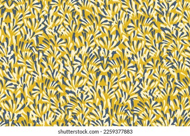 Abstract spotted seamless pattern painted with paint